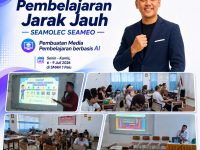 Dorong Inovasi Digital, Guru SMP Negeri Mirqan Jadi Fasilitator SEAMOLEC di SMA Negeri 1 Palu